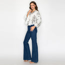 Palm Breeze Artist Blouse