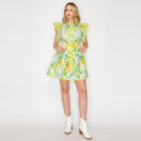 Pineapple Yellow Mini Dress