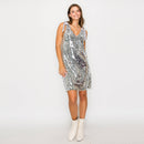 Sparkle little star mini dress - SILVER