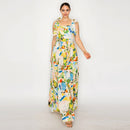 AURORA FLORA Maxi Dress