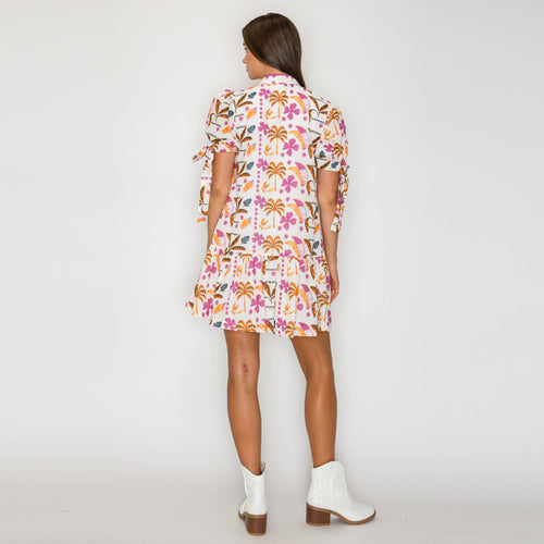 Palm Tree Desert Mini Dress