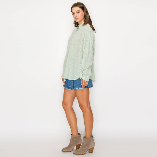Oversized shirts lover - SAGE