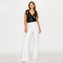 Sparkle little star top - BLACK
