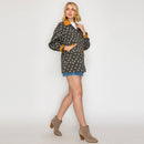 Meadow Stroll Floral Quilted Barn Jacket