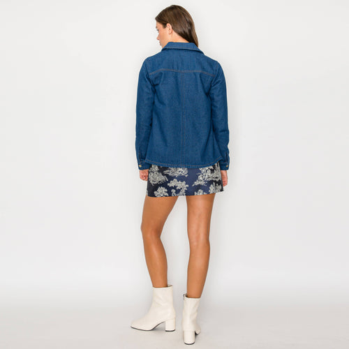 Classic denim worker jacket