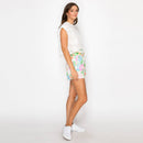 Garden Flower Print Shopper Bag Shorts