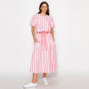 Bubble Gum Pink Stripe Set