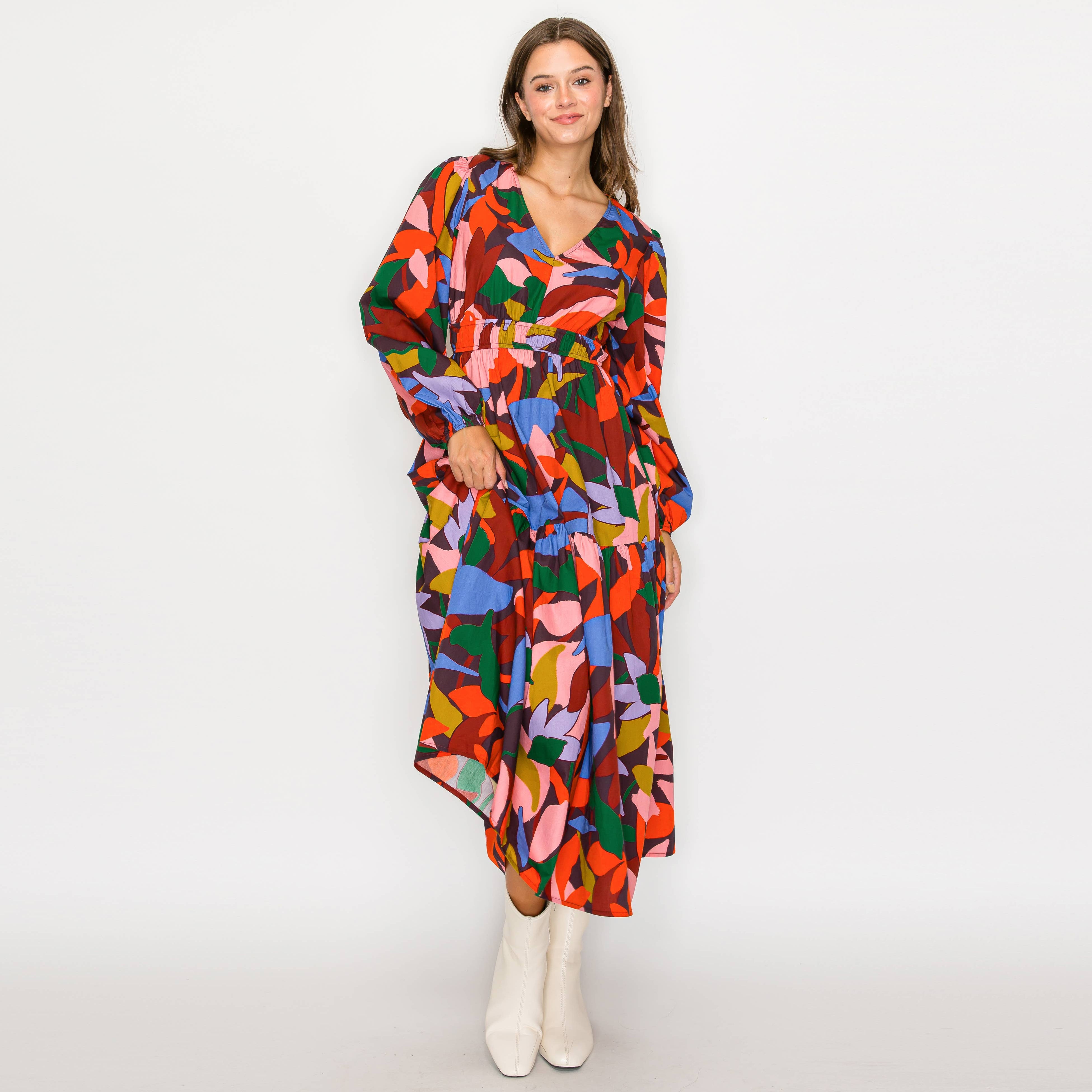 Fall Festival Midi Dress