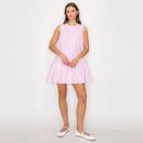 Dreamy Pink Stripe Mini Dress