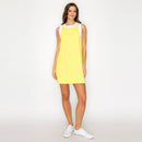 Lemon & White Retro Mod Look Mini dress - LWD2903