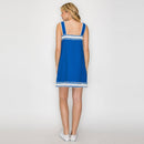 Blue Dolly Lace Mini dress