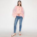 Vintage paisley print long sleeves top